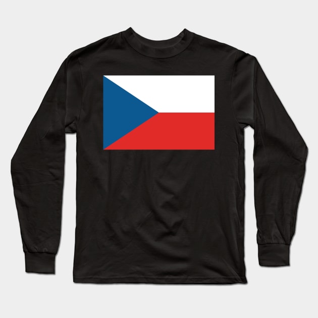 Czech Republic Long Sleeve T-Shirt by Wickedcartoons